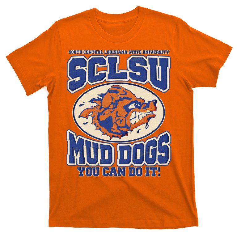 Vintage SCLSU Mud Dogs Classic Football T-Shirt