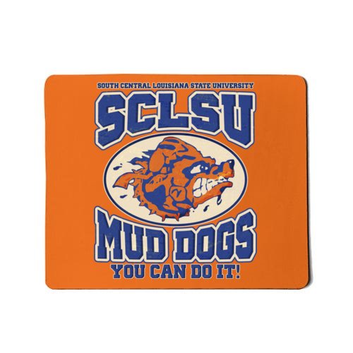 Vintage SCLSU Mud Dogs Classic Football Mousepad