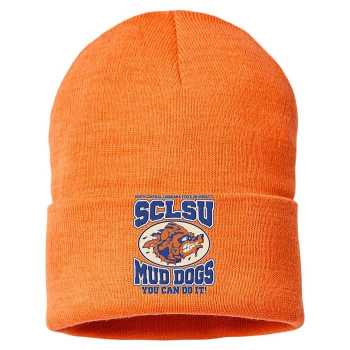 Vintage SCLSU Mud Dogs Classic Football Sustainable Knit Beanie