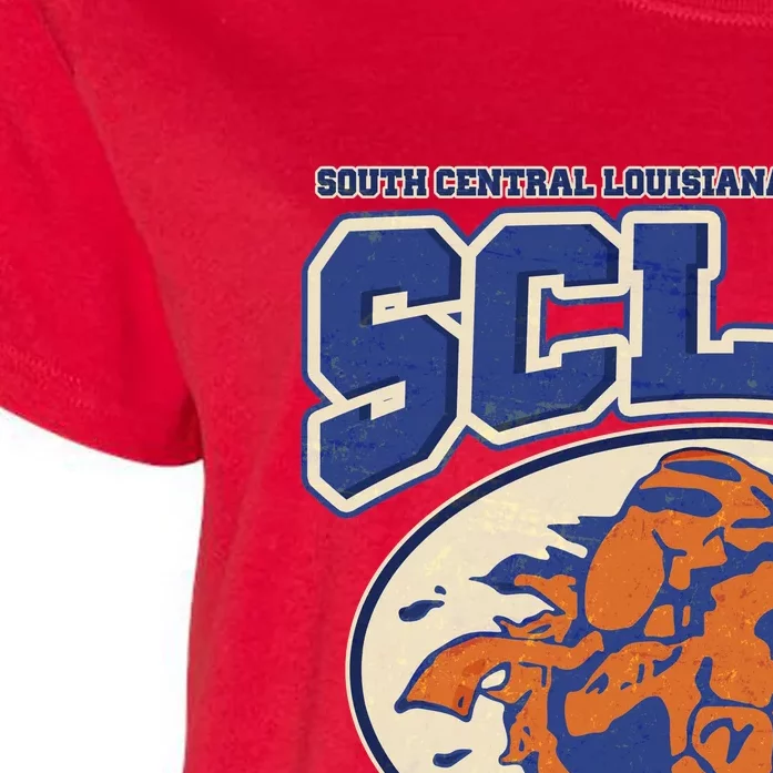 Vintage SCLSU Mud Dogs Classic Football Women's Plus Size T-Shirt