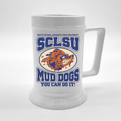 Vintage SCLSU Mud Dogs Classic Football Beer Stein