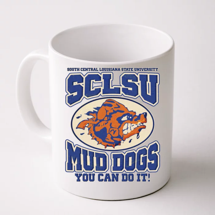 Vintage SCLSU Mud Dogs Classic Football Front & Back Coffee Mug