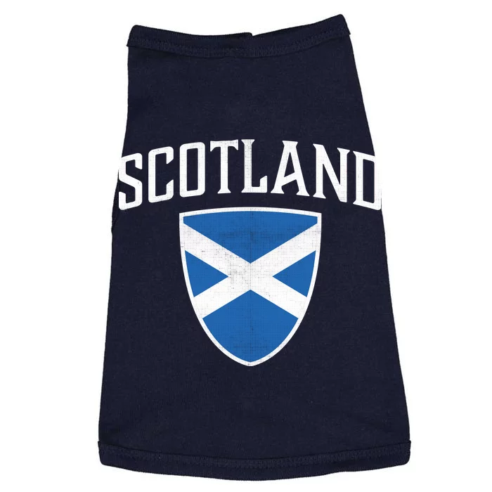 Vintage Scotland Flag Crest Shield Doggie Tank