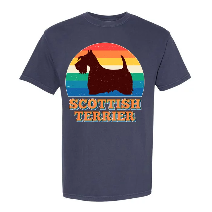 Vintage Scottish Terrier Garment-Dyed Heavyweight T-Shirt