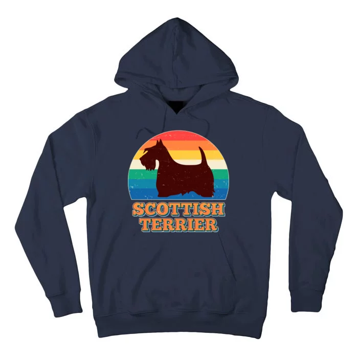 Vintage Scottish Terrier Tall Hoodie