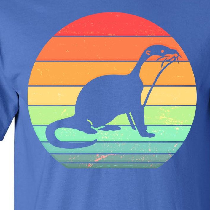 Vintage Sea Otter Tall T-Shirt