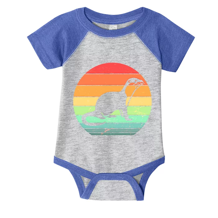 Vintage Sea Otter Infant Baby Jersey Bodysuit