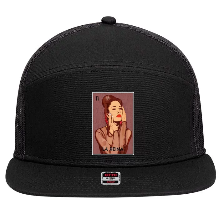 Vintage Selenas Quintanilla 7 Panel Mesh Trucker Snapback Hat