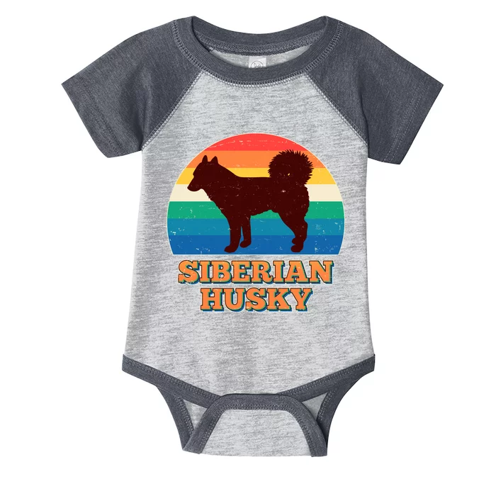 Vintage Siberian Husky Infant Baby Jersey Bodysuit