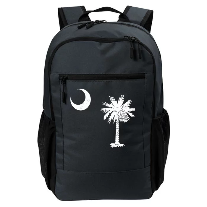 Vintage South Carolina Flag Palmetto Moon Daily Commute Backpack