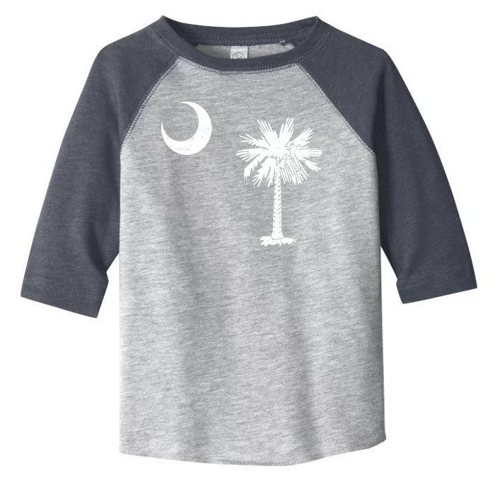 Vintage South Carolina Flag Palmetto Moon Toddler Fine Jersey T-Shirt