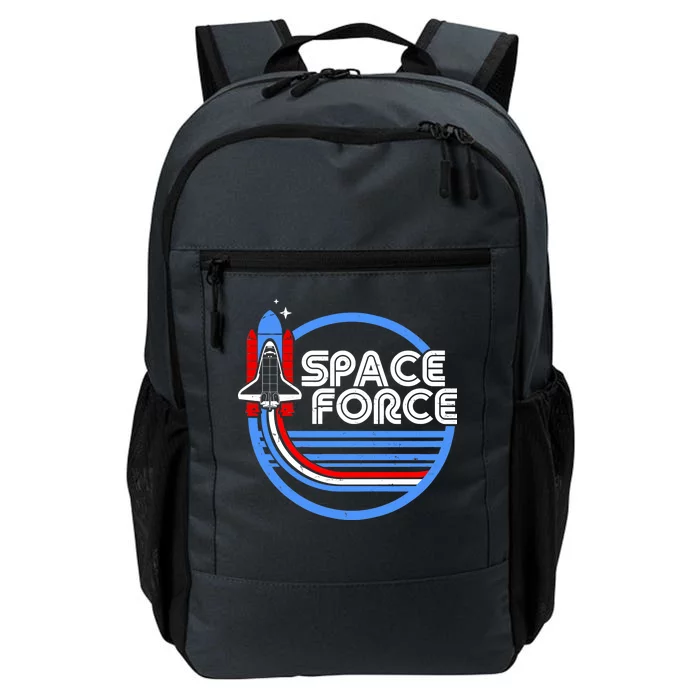 Vintage Space Force Emblem Daily Commute Backpack