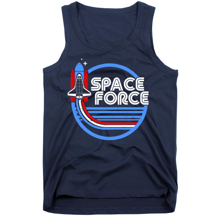 Vintage Space Force Emblem Tank Top