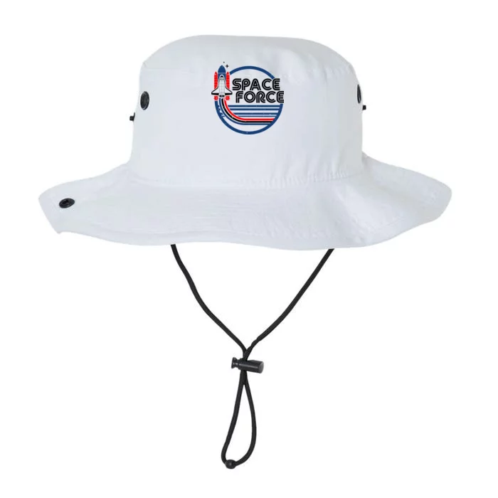 Vintage Space Force Emblem Legacy Cool Fit Booney Bucket Hat