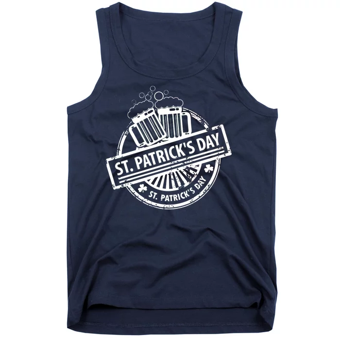 Vintage St. Patrick's Day Beer Tank Top