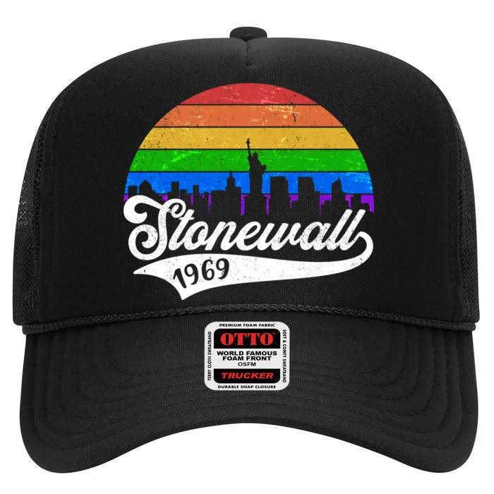 Vintage Stonewall 1969 High Crown Mesh Trucker Hat