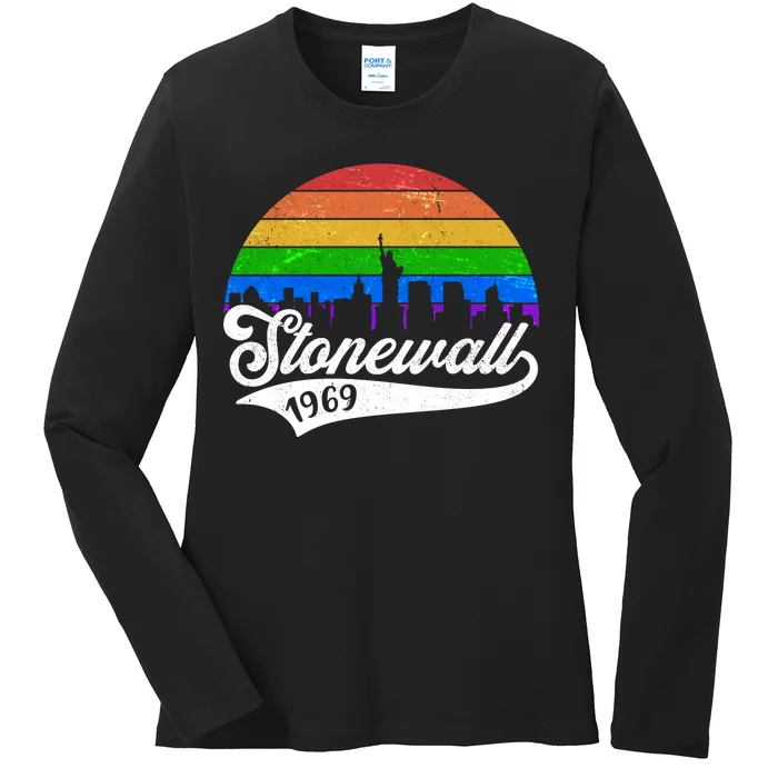 Vintage Stonewall 1969 Ladies Long Sleeve Shirt