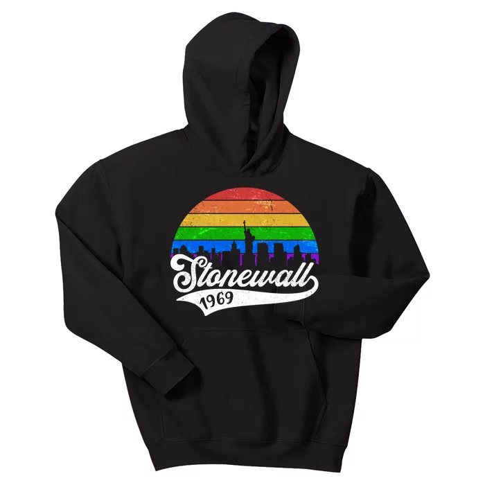 Vintage Stonewall 1969 Kids Hoodie