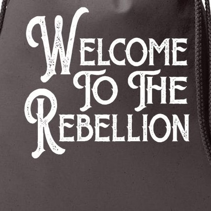 Vintage Style Welcome To The Rebellion Star Wars Drawstring Bag