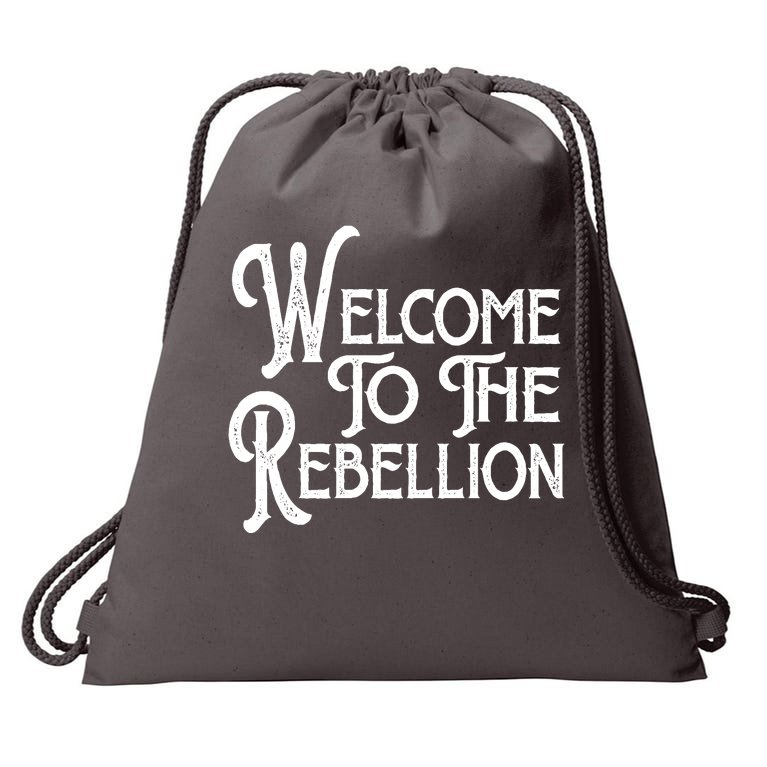 Vintage Style Welcome To The Rebellion Star Wars Drawstring Bag