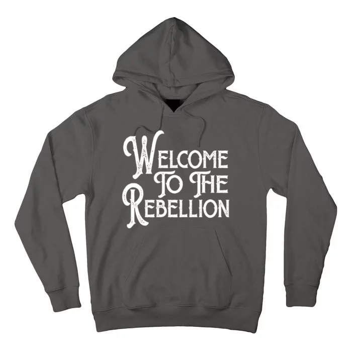 Vintage Style Welcome To The Rebellion Star Wars Tall Hoodie