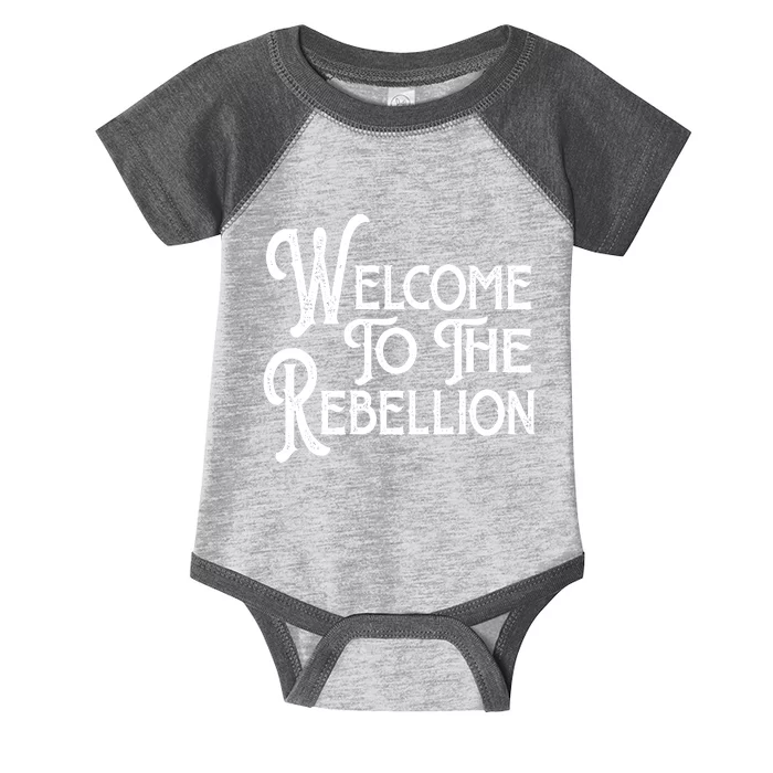 Vintage Style Welcome To The Rebellion Star Wars Infant Baby Jersey Bodysuit