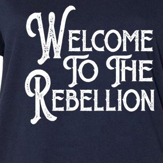 Vintage Style Welcome To The Rebellion Star Wars Women's V-Neck Plus Size T-Shirt