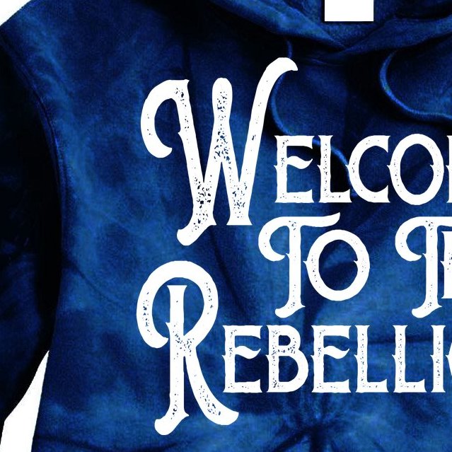 Vintage Style Welcome To The Rebellion Star Wars Tie Dye Hoodie