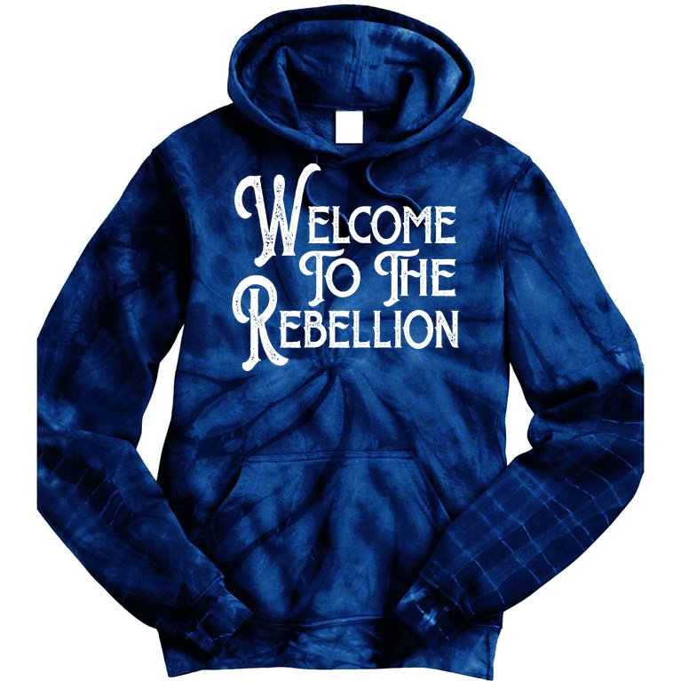 Vintage Style Welcome To The Rebellion Star Wars Tie Dye Hoodie