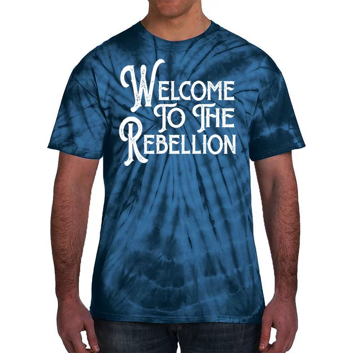 Vintage Style Welcome To The Rebellion Star Wars Tie-Dye T-Shirt