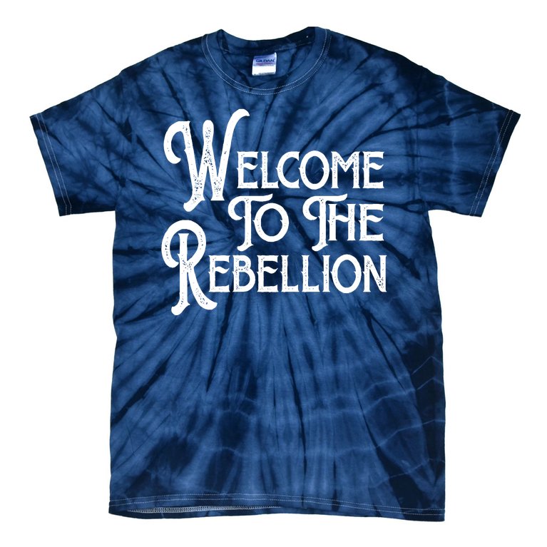 Vintage Style Welcome To The Rebellion Star Wars Tie-Dye T-Shirt