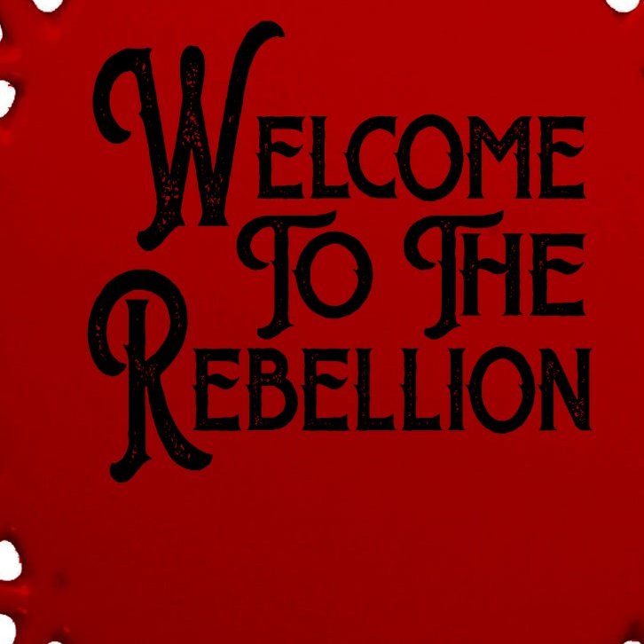 Vintage Style Welcome To The Rebellion Star Wars Oval Ornament