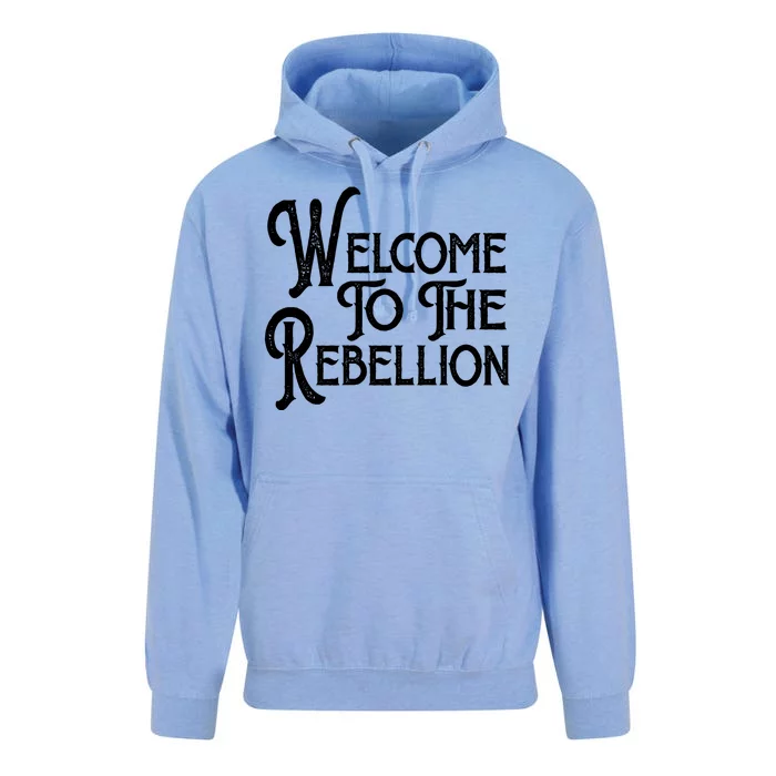 Vintage Style Welcome To The Rebellion Star Wars Unisex Surf Hoodie