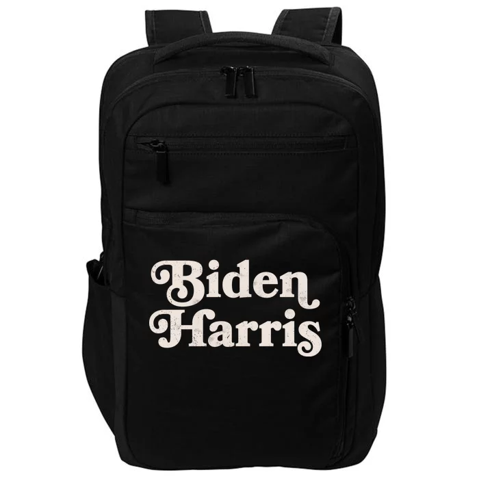 Vintage Styled Biden Harris Logo Impact Tech Backpack