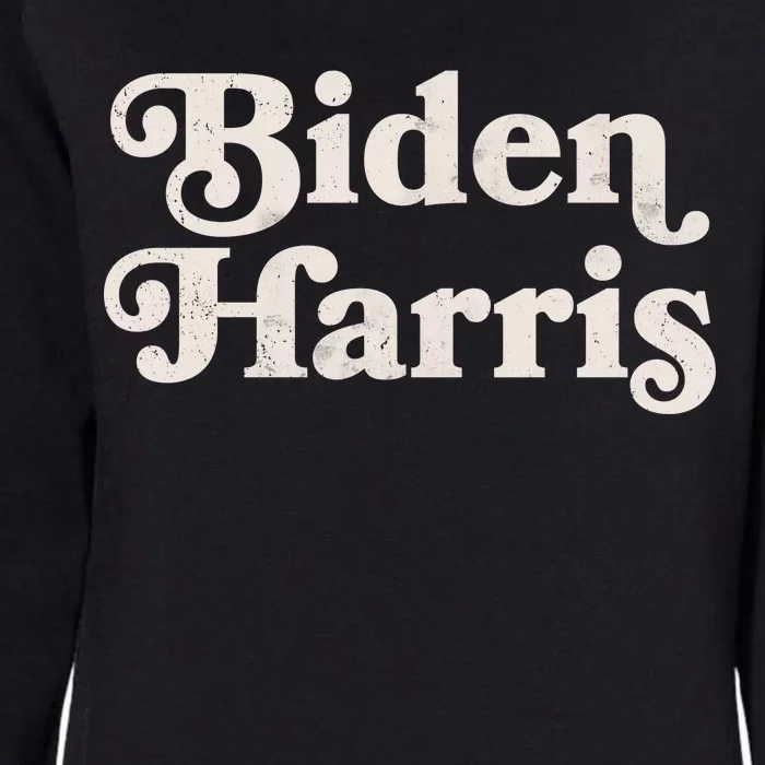 Vintage Styled Biden Harris Logo Womens California Wash Sweatshirt