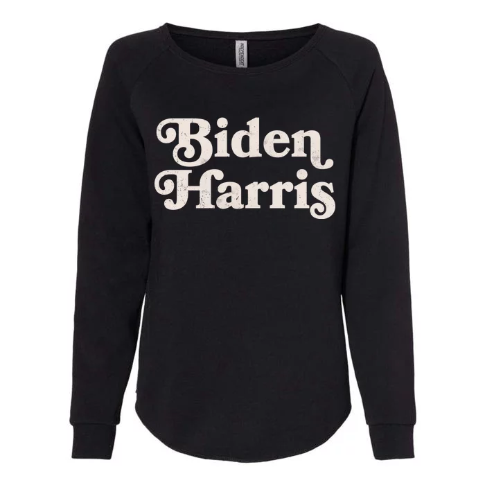 Vintage Styled Biden Harris Logo Womens California Wash Sweatshirt