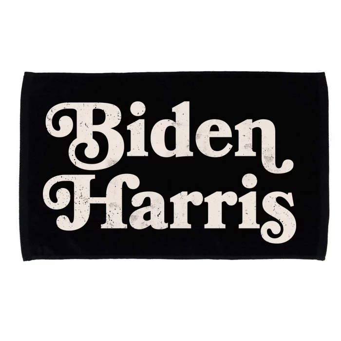 Vintage Styled Biden Harris Logo Microfiber Hand Towel