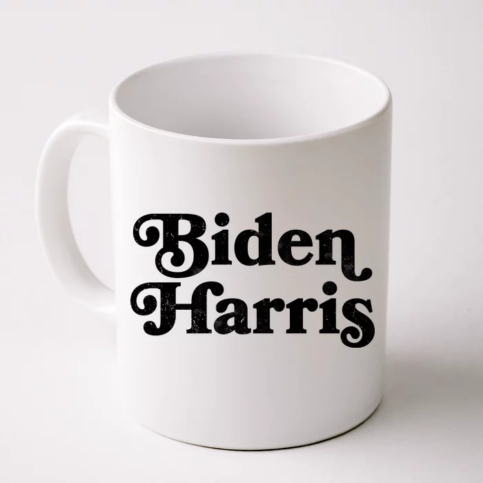 Vintage Styled Biden Harris Logo Front & Back Coffee Mug