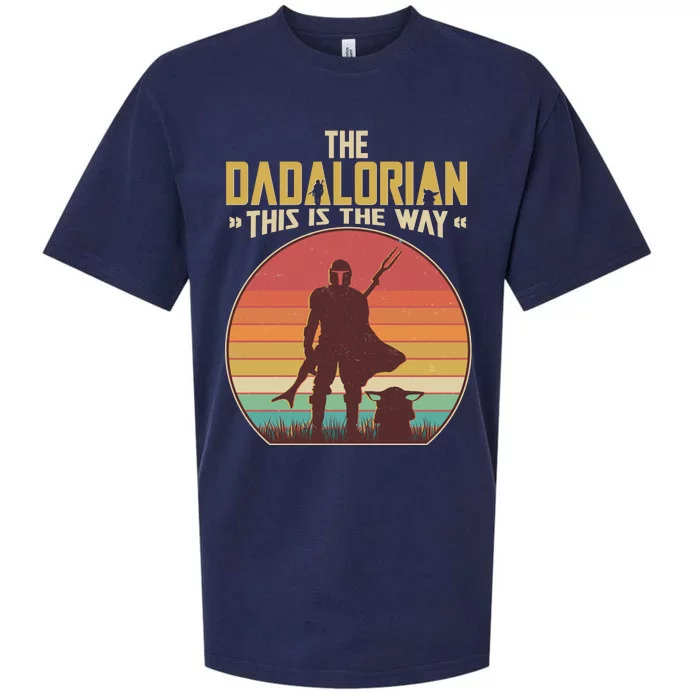 Vintage Styled The Dadalorian This Is the Way Sueded Cloud Jersey T-Shirt