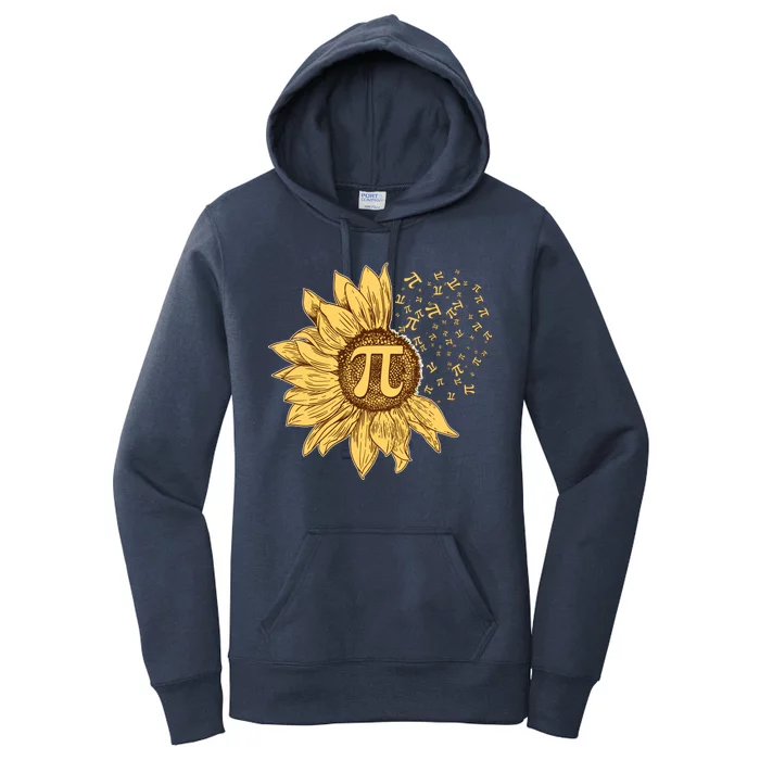 Vintage Sunflower Pi 3.14 Women's Pullover Hoodie