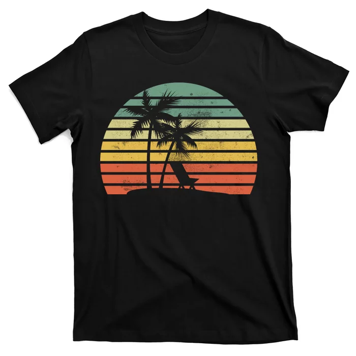 Vintage Sunset Beach T-Shirt