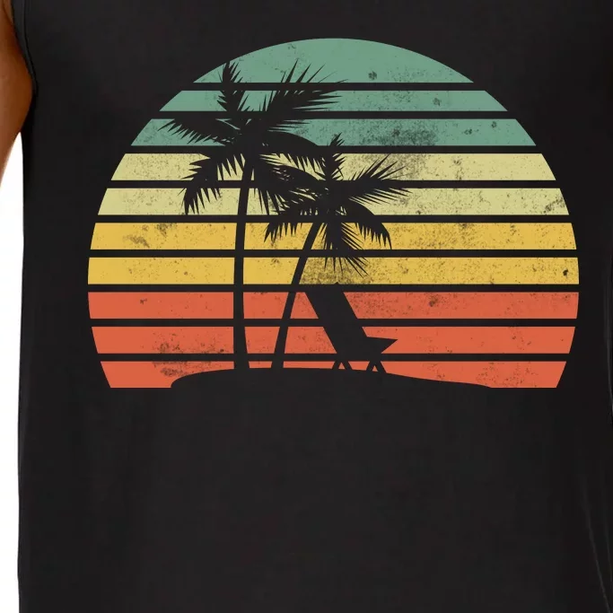 Vintage Sunset Beach Comfort Colors® Tank Top