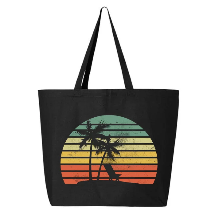 Vintage Sunset Beach 25L Jumbo Tote