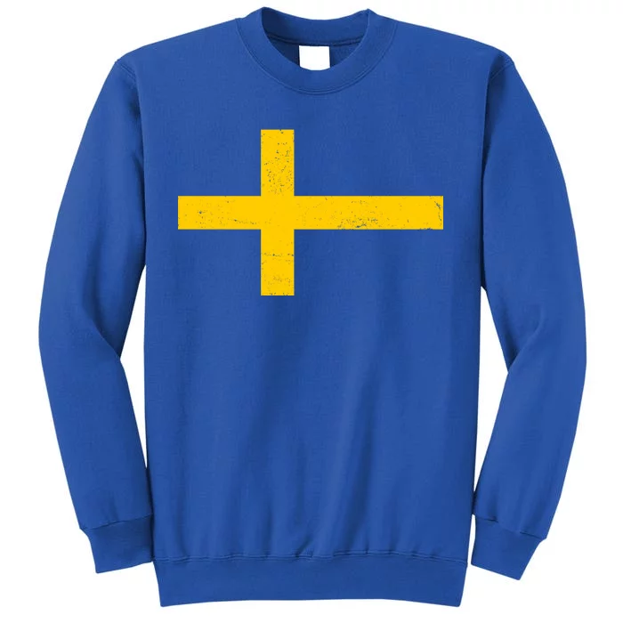 Vintage Swedish Flag Sweatshirt