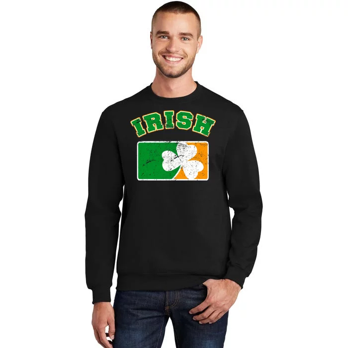 Vintage Team Irish Flag St. Patrick's Day Sweatshirt