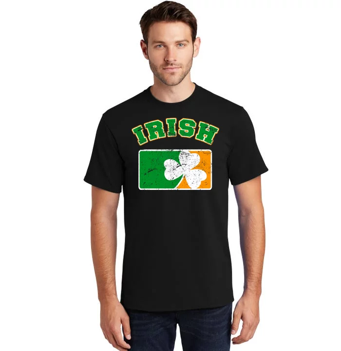 Vintage Team Irish Flag St. Patrick's Day Tall T-Shirt