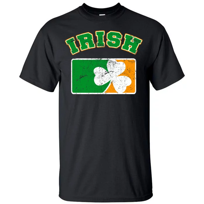 Vintage Team Irish Flag St. Patrick's Day Tall T-Shirt