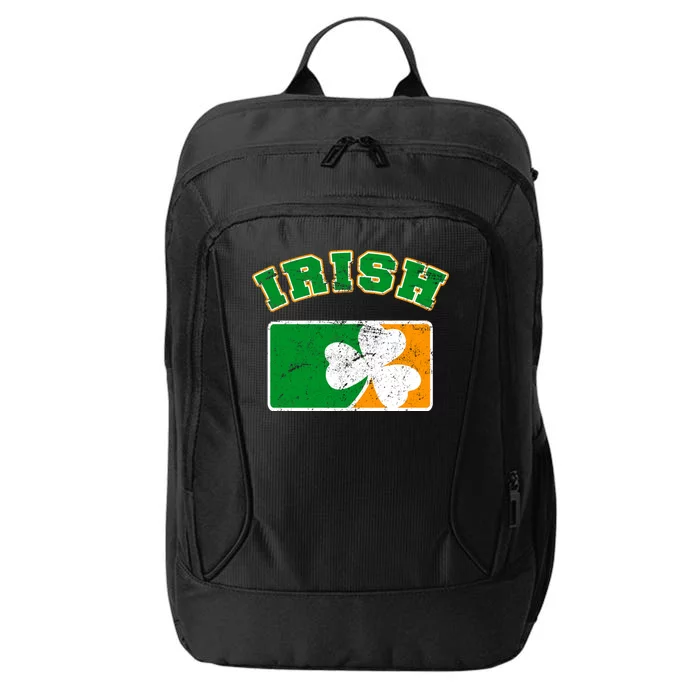 Vintage Team Irish Flag St. Patrick's Day City Backpack