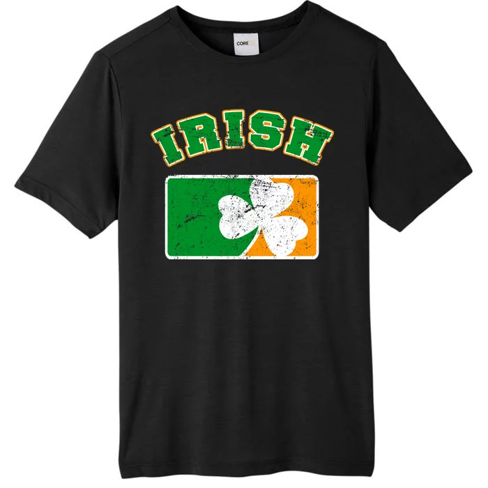 Vintage Team Irish Flag St. Patrick's Day ChromaSoft Performance T-Shirt