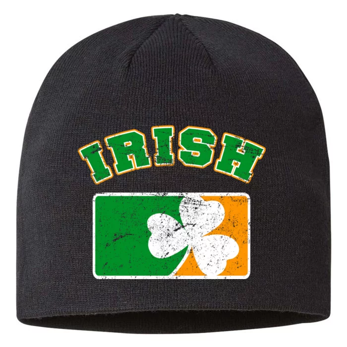 Vintage Team Irish Flag St. Patrick's Day 8 1/2in Sustainable Knit Beanie